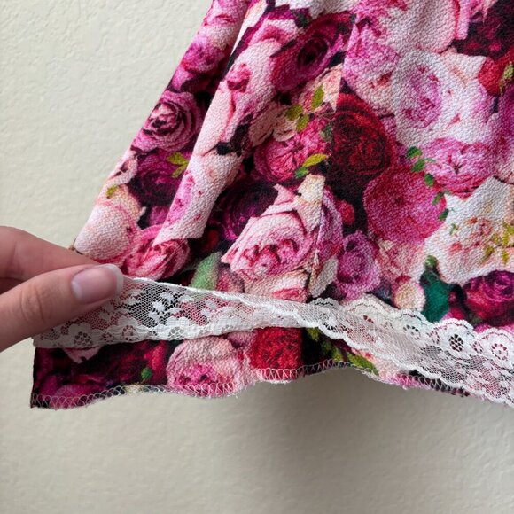 Kate Spade New York Rose Print Tie Back Dress - Picture 8 of 16